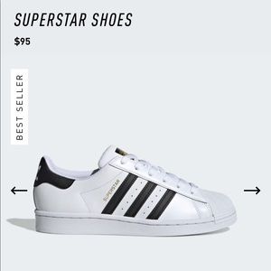 NWOT Women’s Adidas Superstar Sneakers Size 5.5